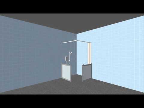 Contour WF5 Half Height Shower Enclosure