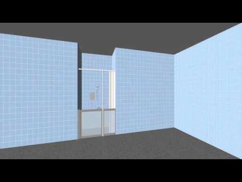 Contour WF21 Half Height Shower Enclosure