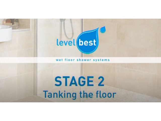 Wet Room Installation Video - Tanking the floor