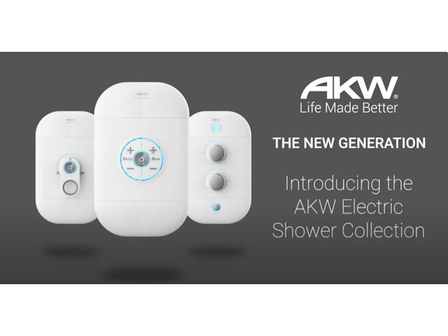 AKW's New Generation of Electric Showers!
