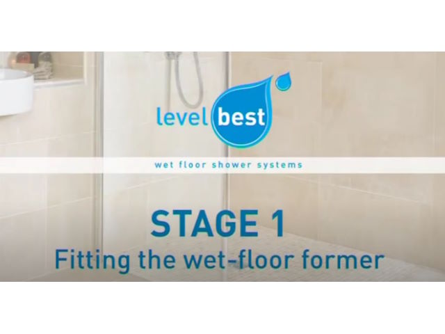 Wet Room Installation Video - Fitting the former