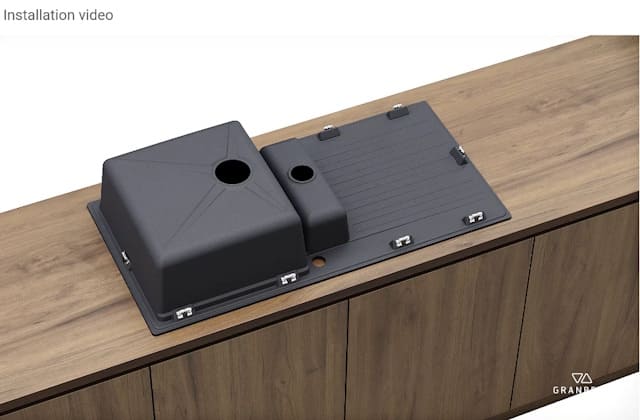 Granberg Granite Sink Installation