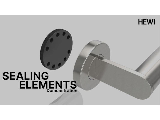 HEWI System 900 Sealing Elements