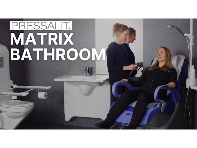 Pressalit MATRIX Bathroom — Demonstration