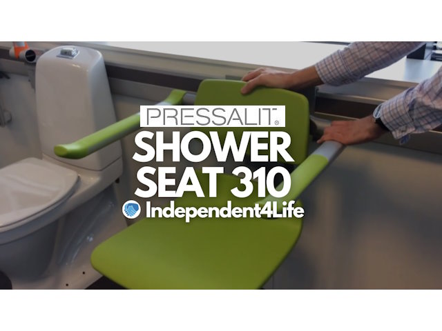 Pressalit PLUS Shower Seat 310 — Demonstration