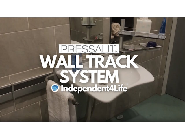 Pressalit PLUS Wall Track System