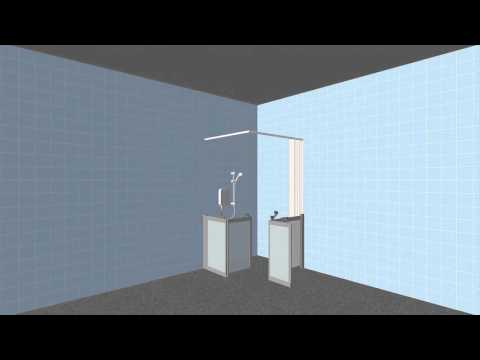 Contour WF4 Half Height Shower Enclosure