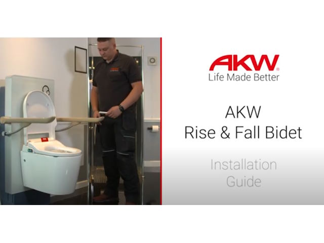 AKW Rise & Fall Bidet Installation Guide