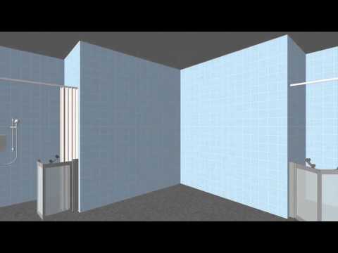 Contour WF19 Half Height Shower Enclosure