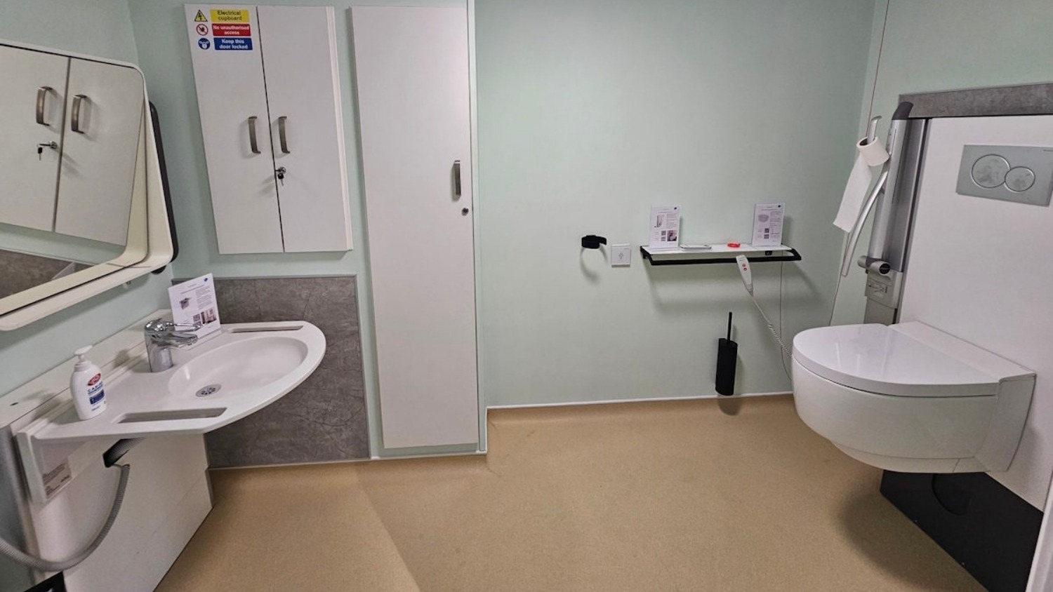 Accessible Toilet at the Independent 4 Life showroom