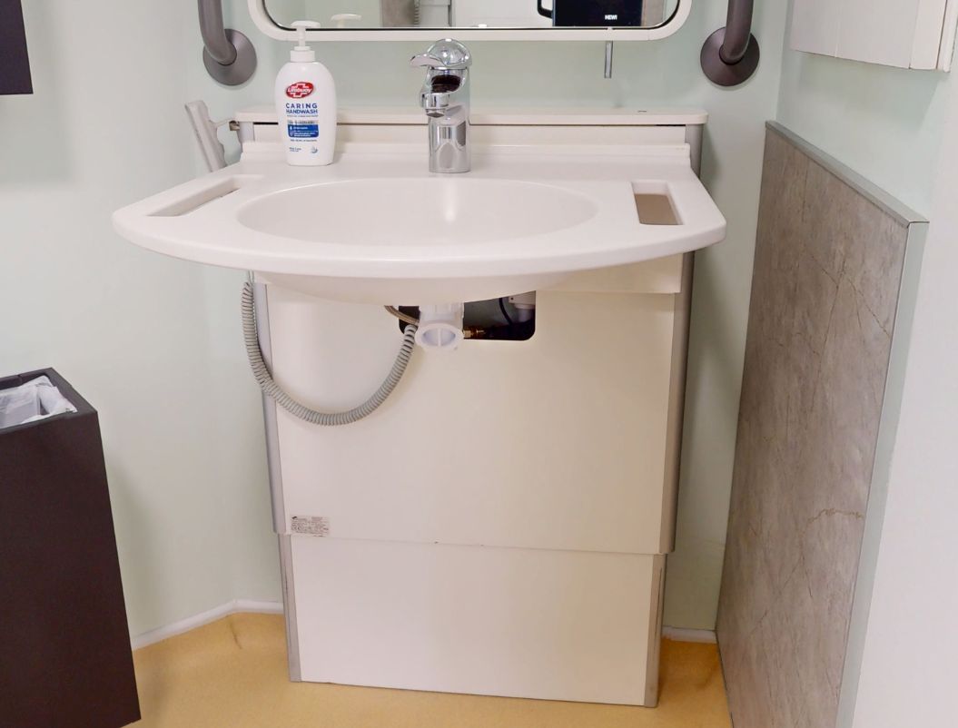 Granberg Basicline 415 electric height-adjustable washbasin