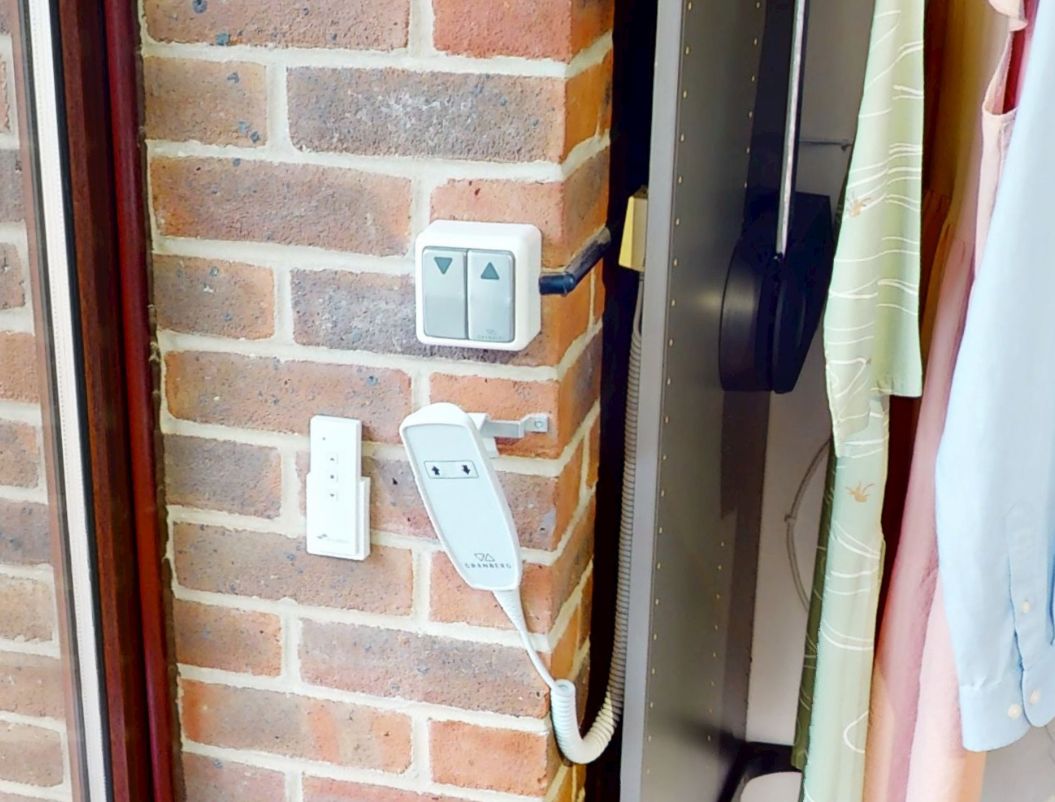 Granberg Butler wardrobe lift controls
