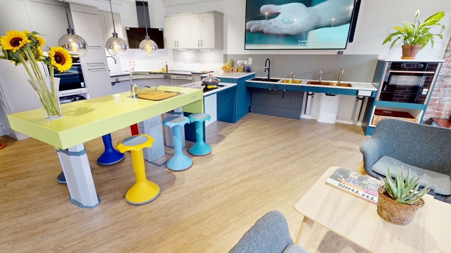 Overview of Granberg Kitchen Three
