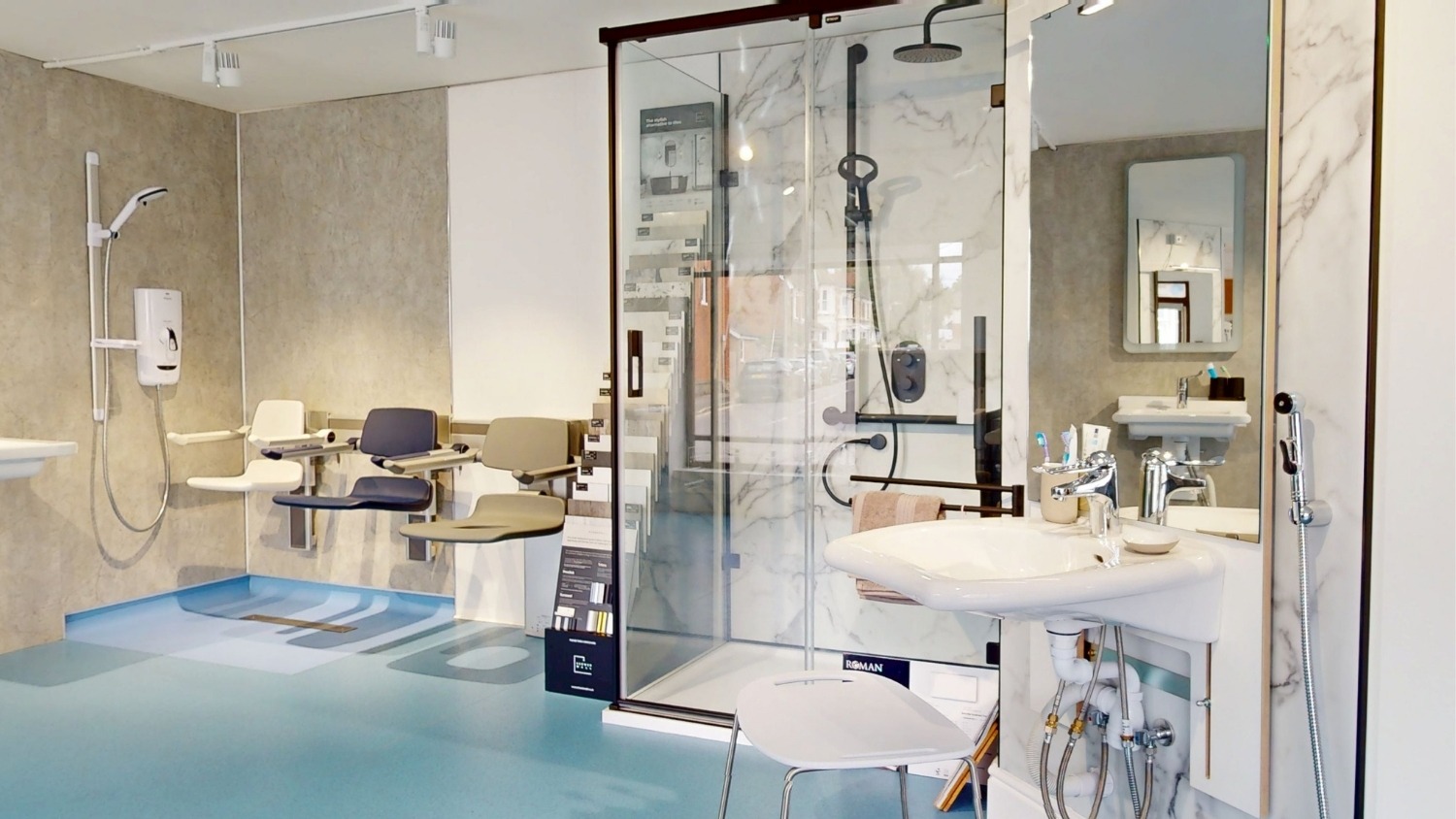 Overview of the Independent 4 Life Shower Area