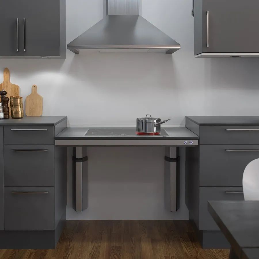 An LA Worktop lift, for hobs