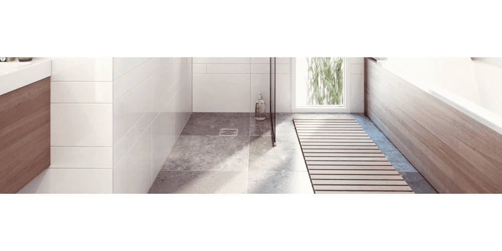 Level access shower trays floor formers for wetroom construction