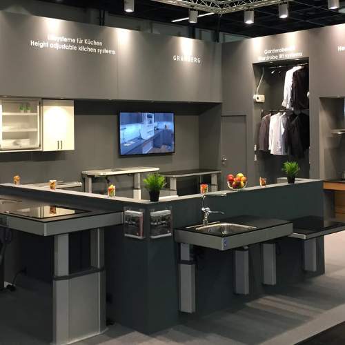 Granberg accessible height adjustable kitchen systems