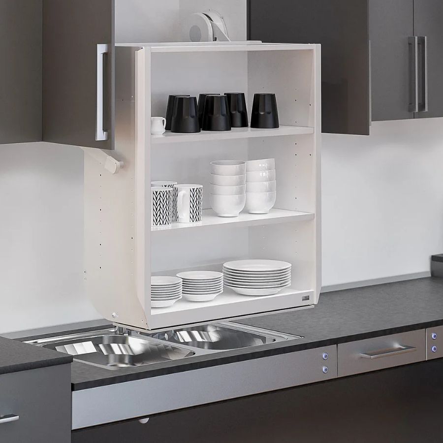 An example curved lift system, the Granberg InDiago