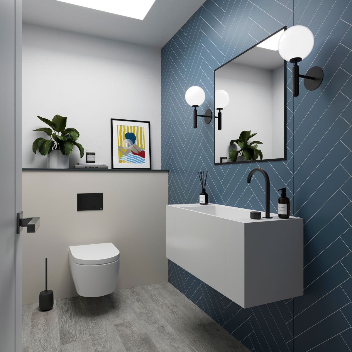 Wall Tiles Installed Example