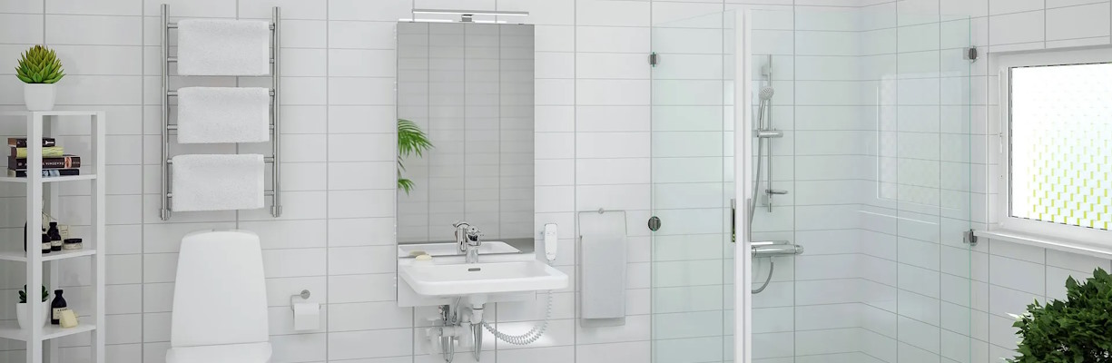 Granberg Basicline 433 Electric Wall Mounted Height Adjustable Washbasin System
