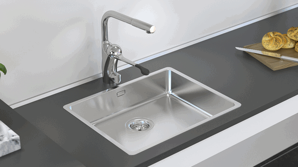 Granberg Stainless Steel and PVD coated EST Kitchen Sink