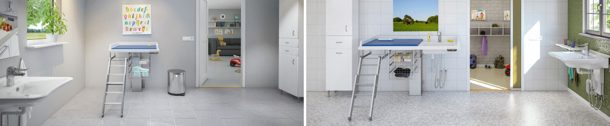 Granberg - Changing Table / Laundry Sink - Series 335