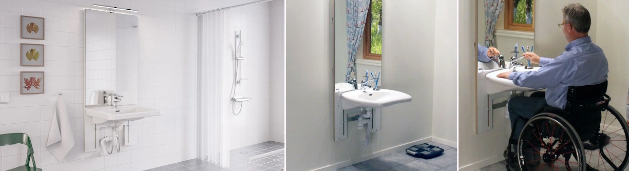 Granberg Basicline 401 with Mirror and Light - Installed example