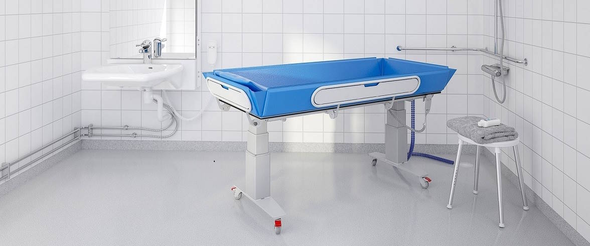 Granberg Height Adjustable Shower Trolley 346 Granberg Height Adjustable Shower Trolley 346
