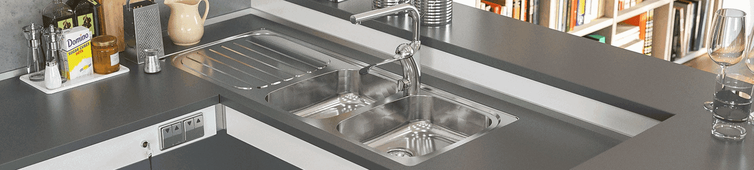 Granberg ES35 Stainless Steel Inset or Under-mount Kitchen Sink