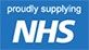 Proud suppliers of the NHS