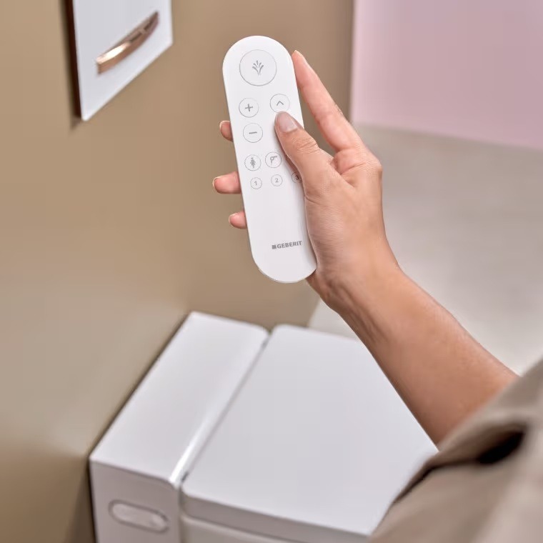 Geberit AquaClean wall control and replacement accessories