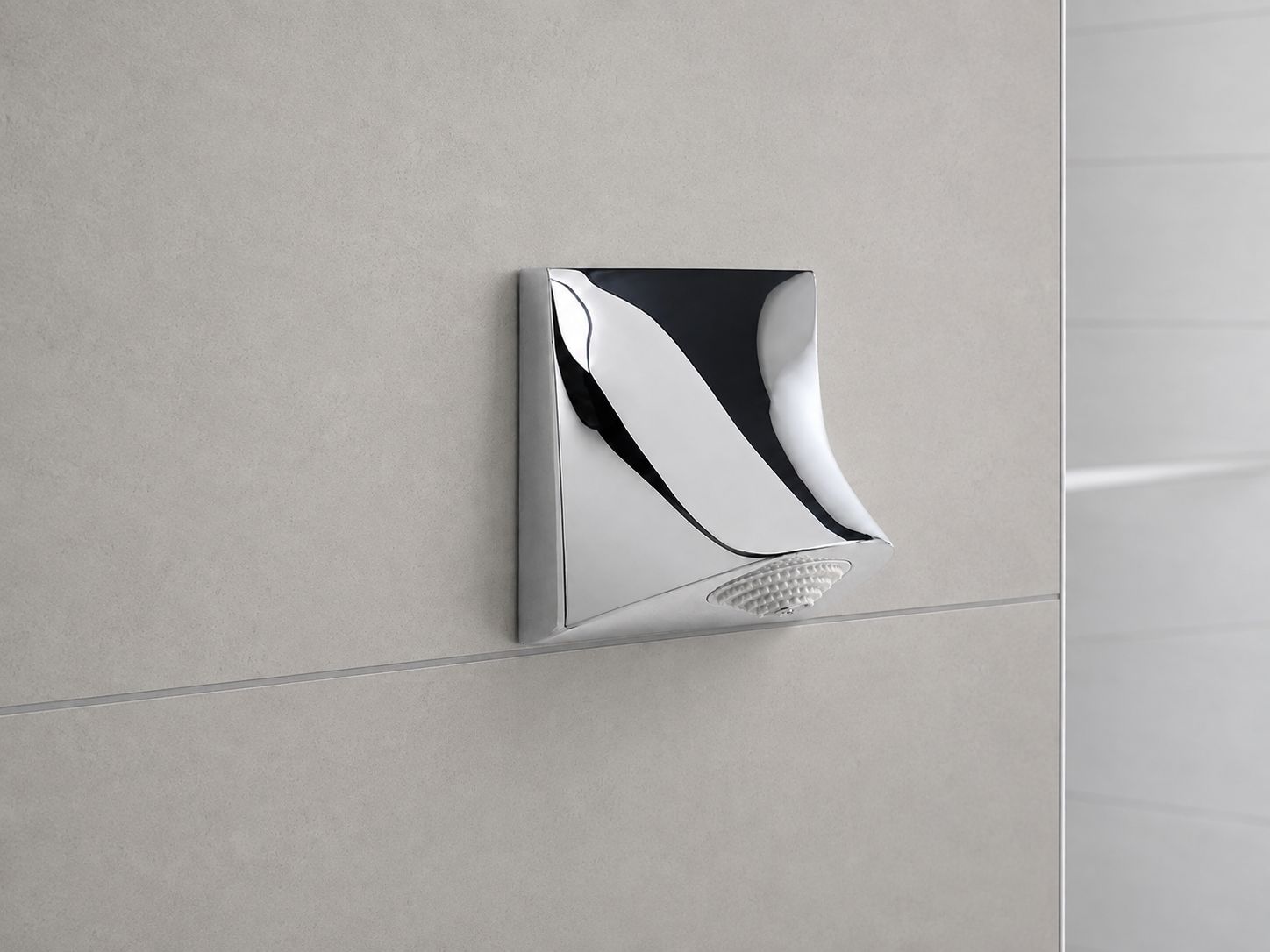 Compact vandal resistant specialist shower head