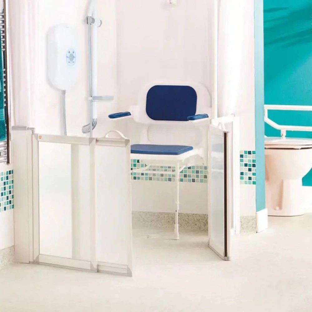 Accessible shower doors and screens