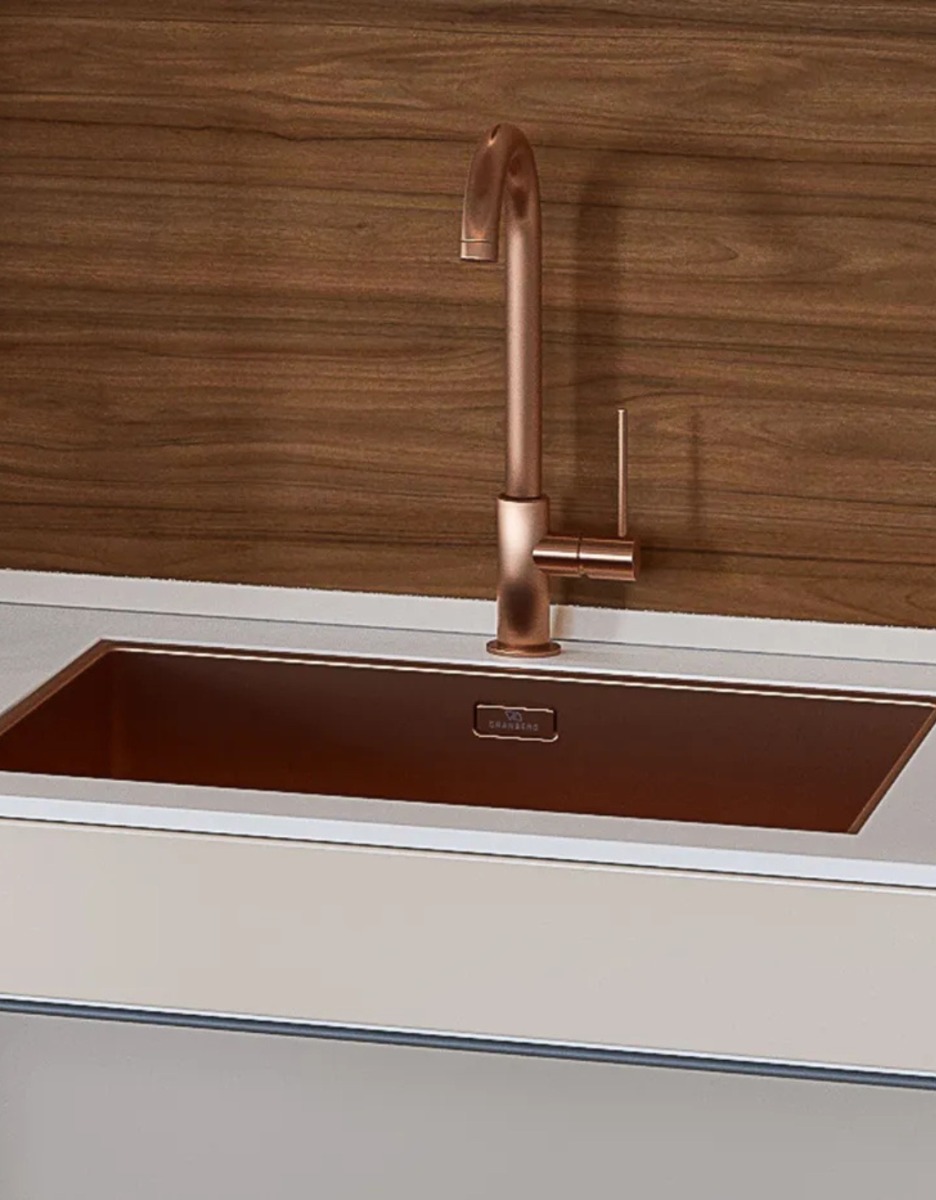 Granberg Trendline premium shallow bowl kitchen sink