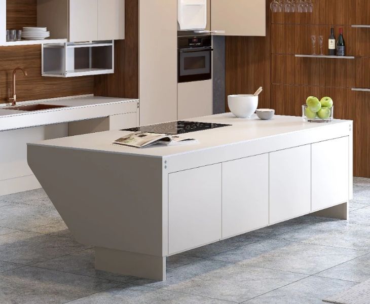 Centerlift 6490 in a modern accessible designer kitchen