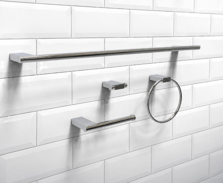 Installed example of Waterbury Accessories