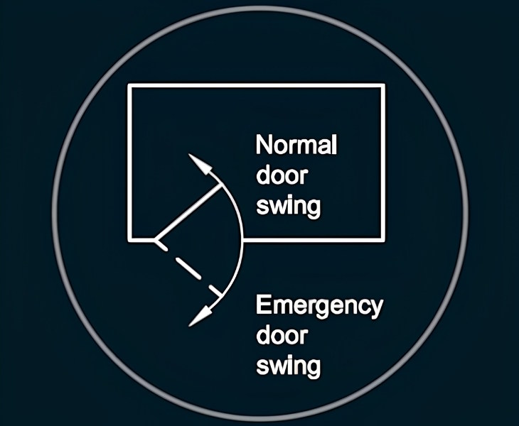 Pivot door hinge components for double-action timber and metal doors