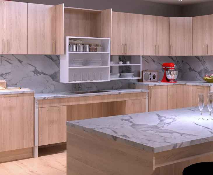 Granberg Sidelift 6400 within a warm kitchen interior