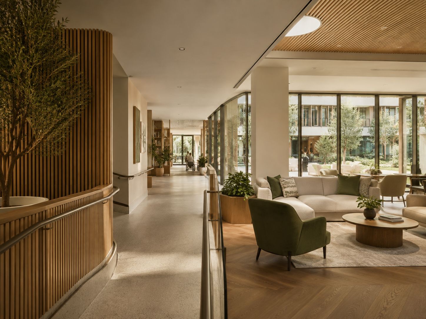 Large accessible building project designed for inclusive use